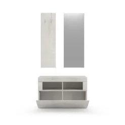 Set 3 pieces meuble d'entrée