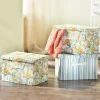 Set de 3 Boites de rangement à motif Mimosa BEHA Jaune