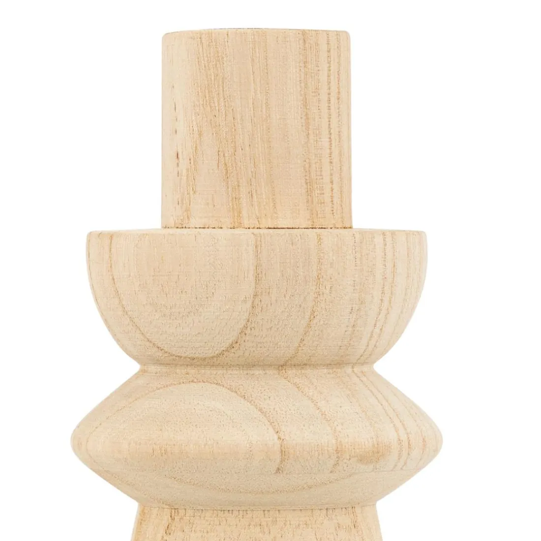 Set de 2 bougeoirs Uma bois