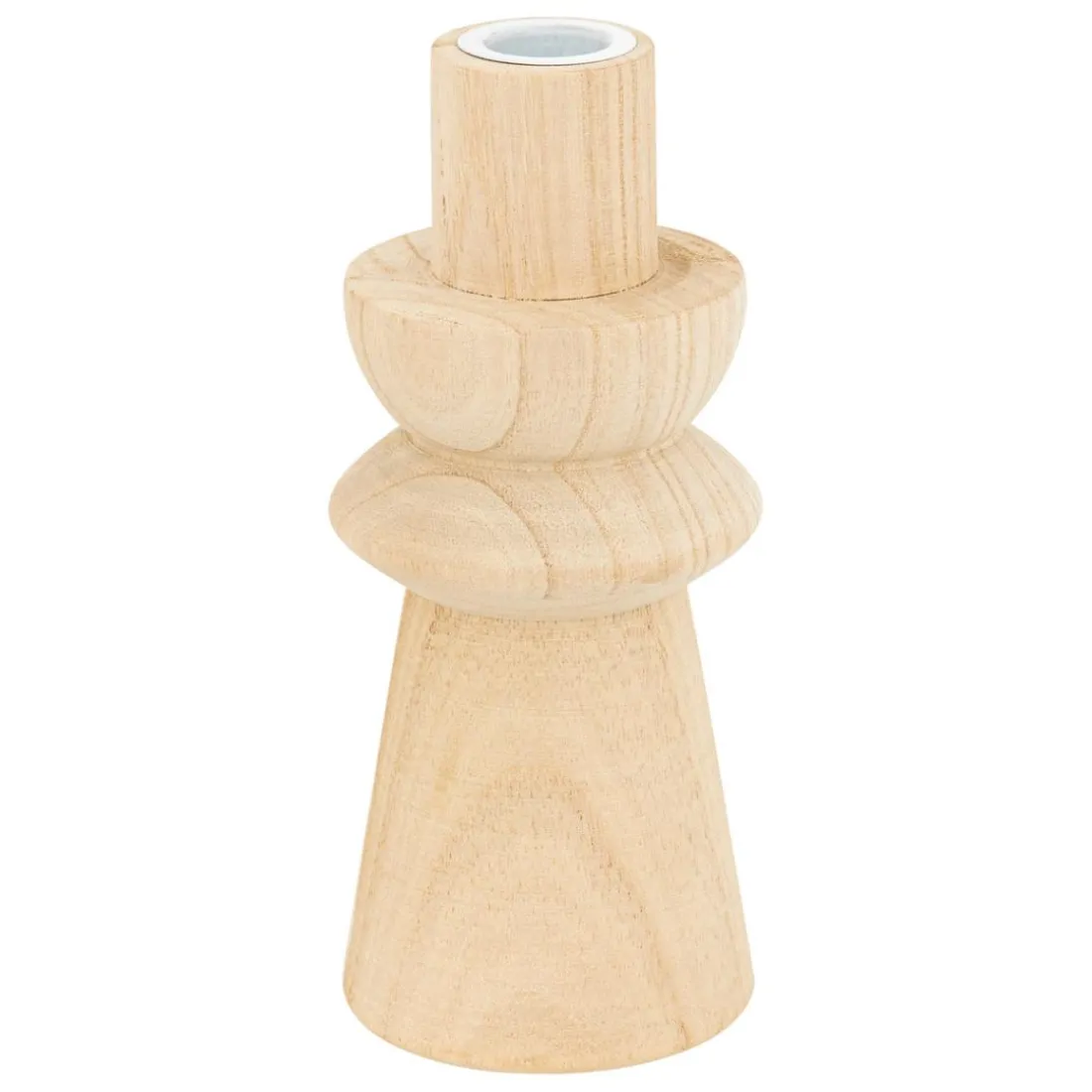 Set de 2 bougeoirs Uma bois