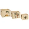 Set de 3 cagettes enfant