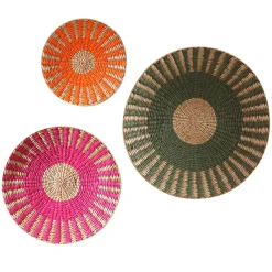 Set de 3 decorations murales TRIO COLOR
