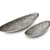 Set de 2 plateaux Nickel