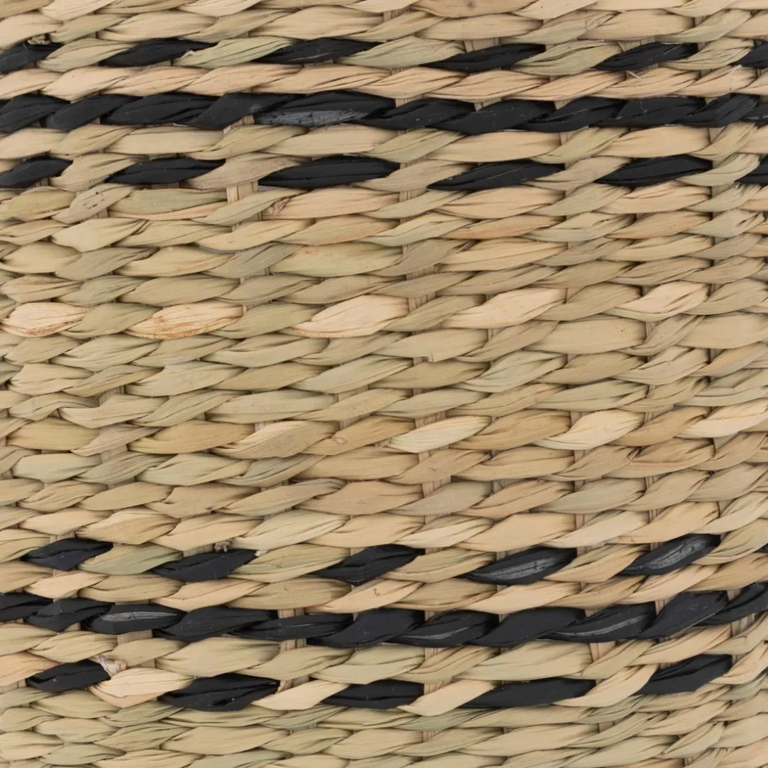 Set de 2 pots en paille
