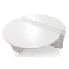 Set de 2 tables basses design Glowik Blanc mat