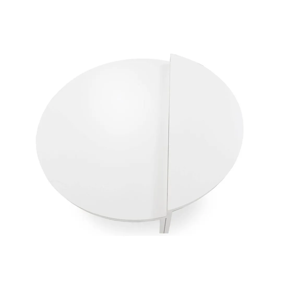 Set de 2 tables basses design Glowik Blanc mat