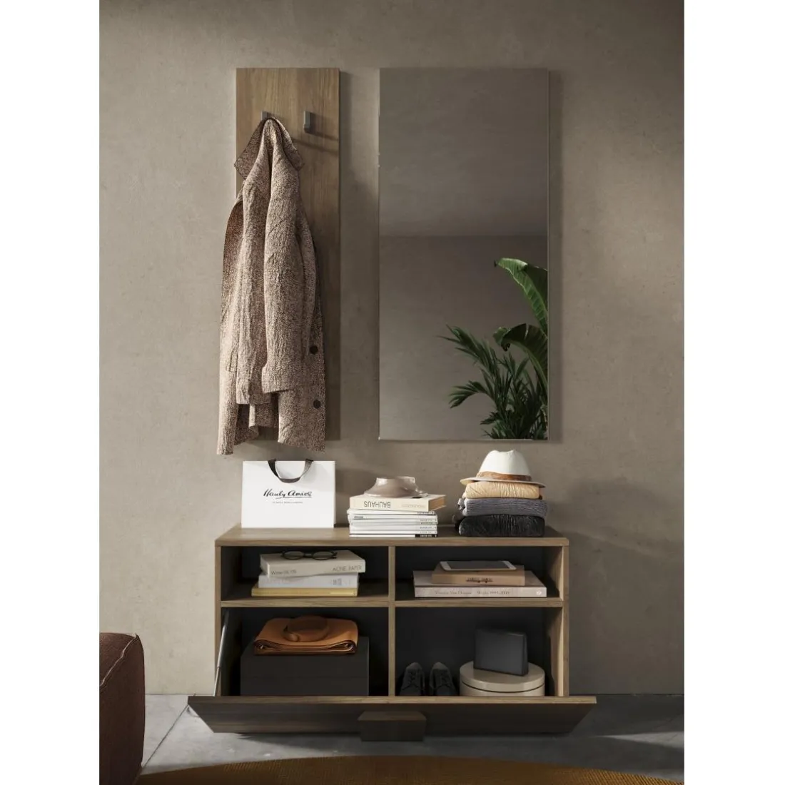 Set de Meuble d'entrée Jessie L91 cm