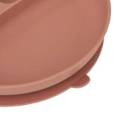 Set de repas terracota en silicone