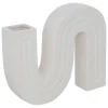 Soliflore blanc en céramique