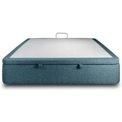 Sommier Coffre Bouclette Bleu