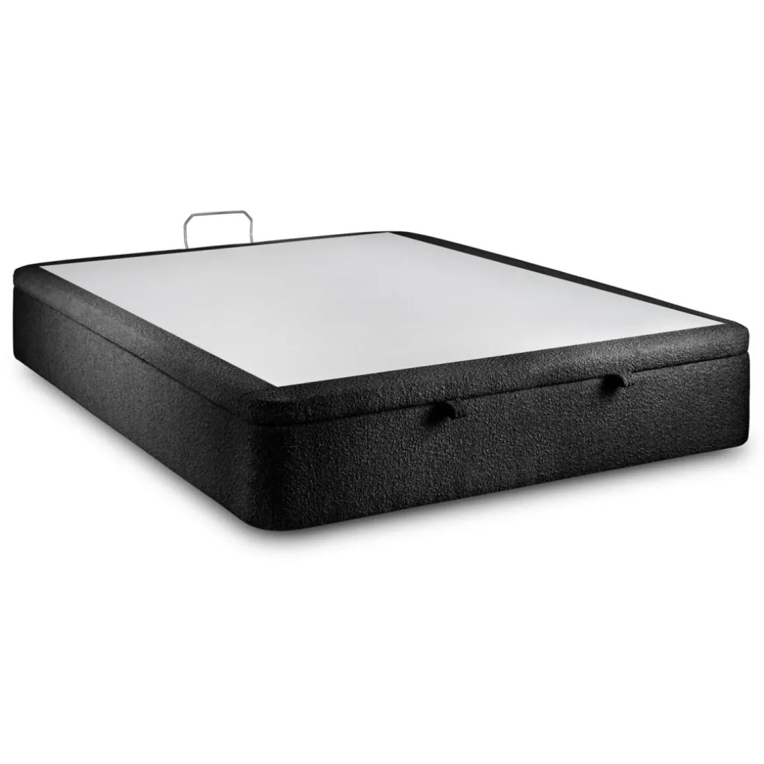 Sommier Coffre Bouclette Noir
