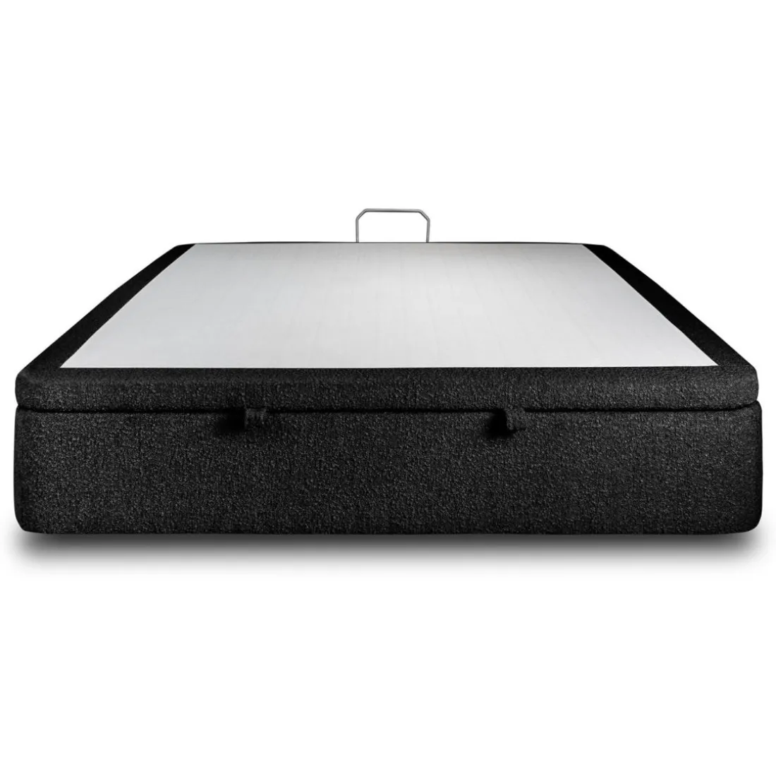 Sommier Coffre Bouclette Noir