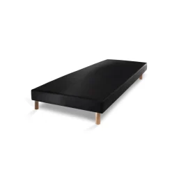 Sommier tapissier noir