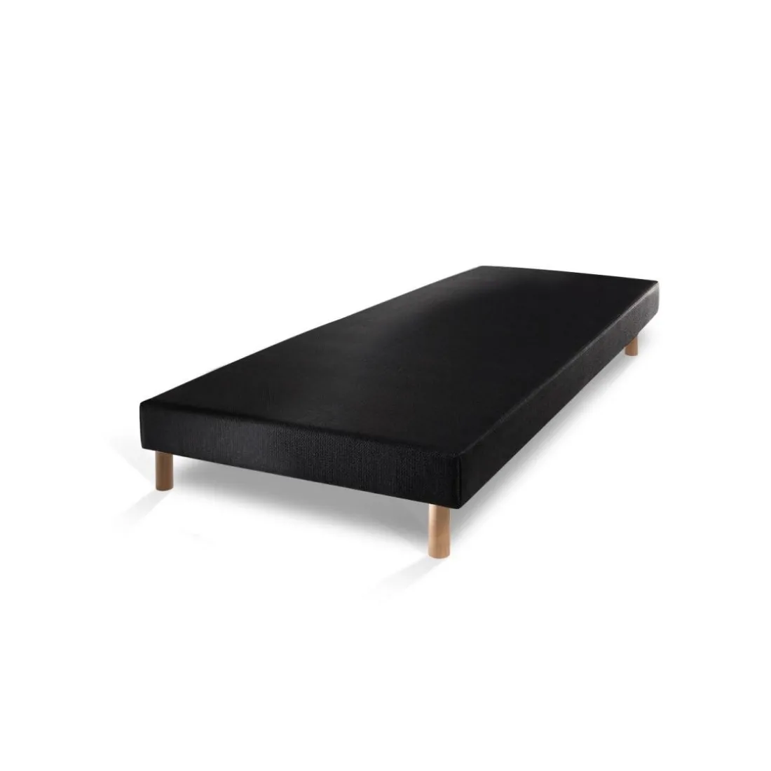 Sommier tapissier noir
