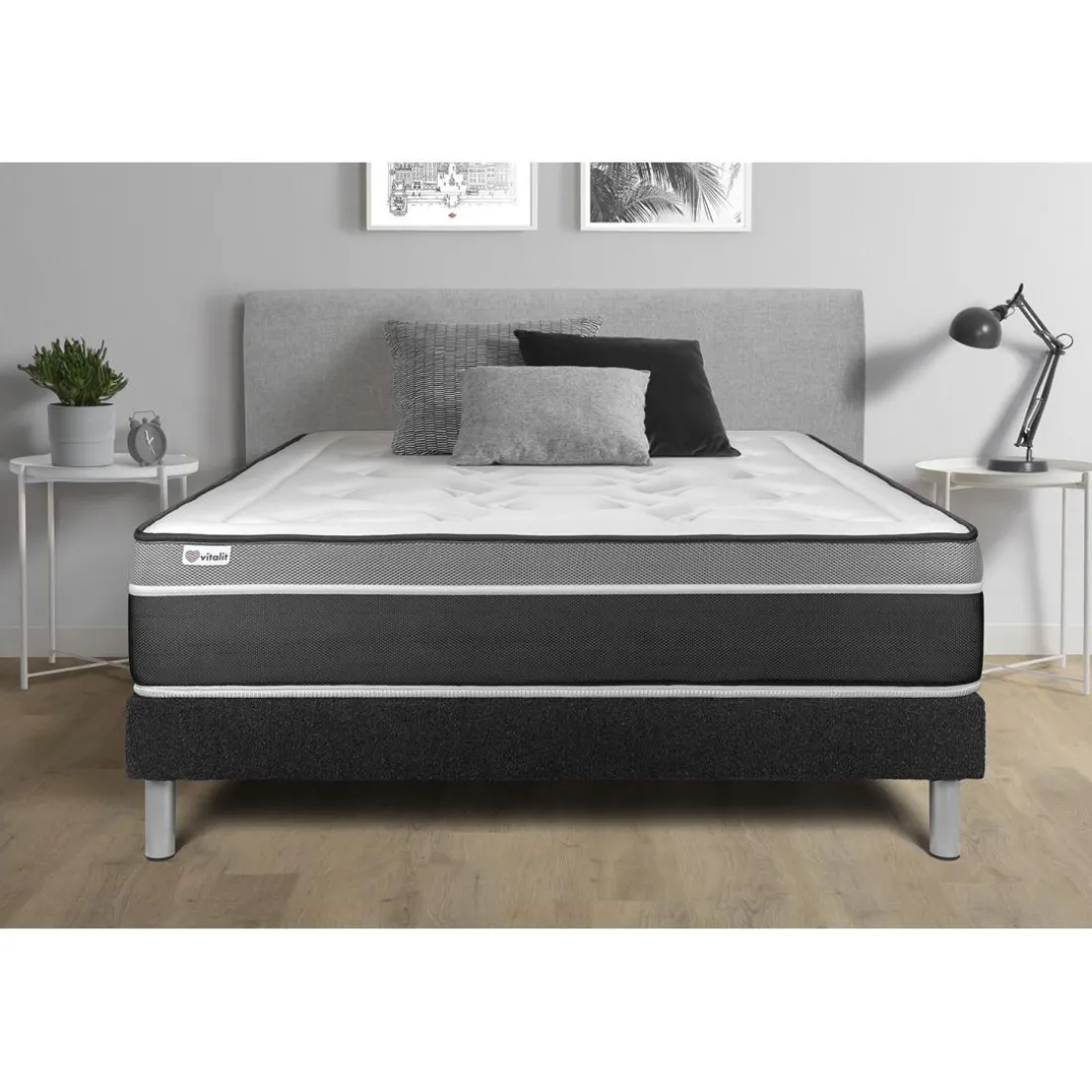 Sommier VITALYSOM Noir