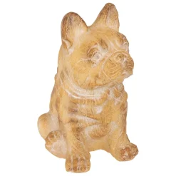 Statuette d'exterieur chien