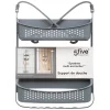 Support Douche Souple 2 Pièces Gris
