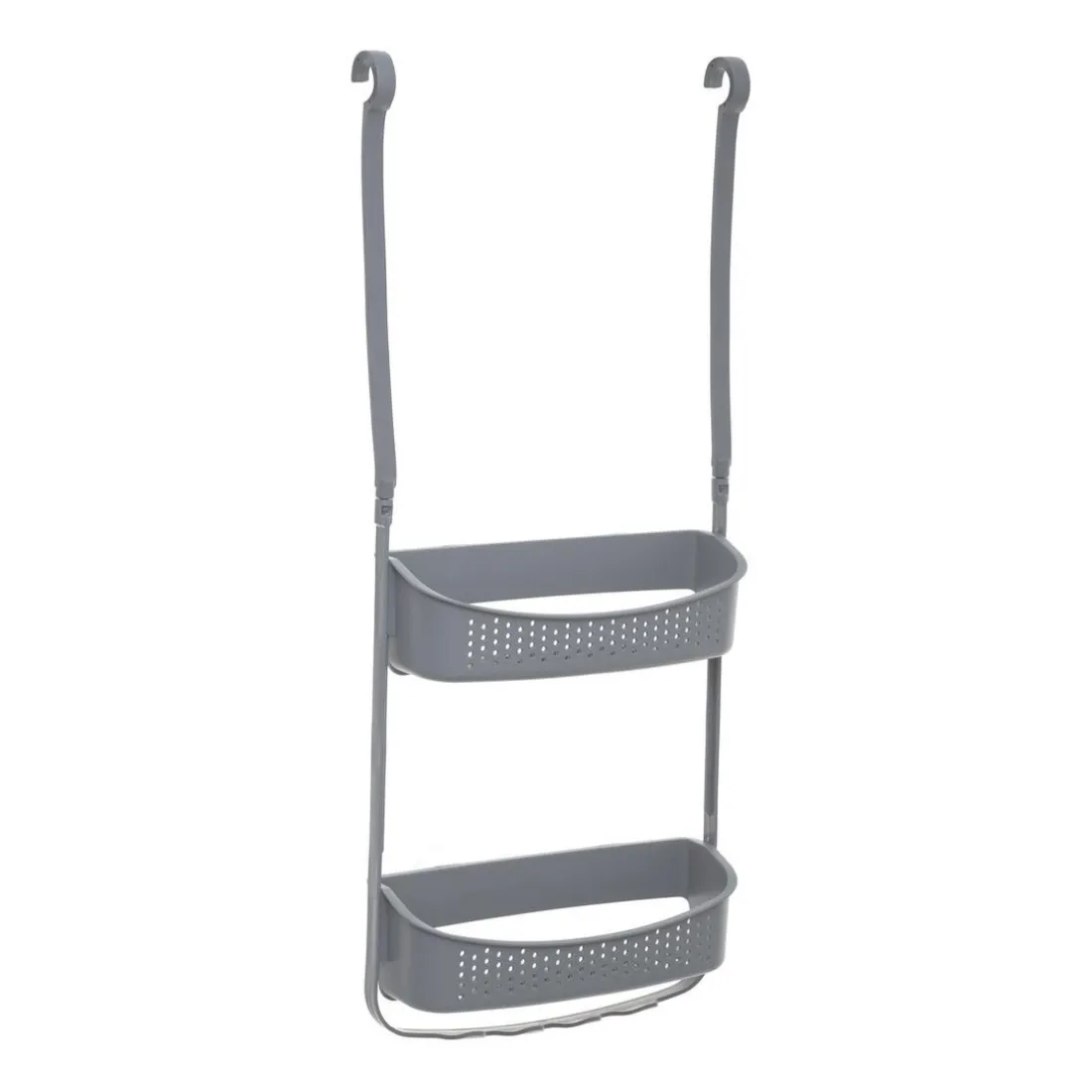 Support Douche Souple 2 Pièces Gris
