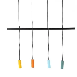 Suspension 4 couleurs en métal