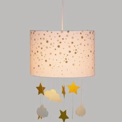 Suspension Blanc et Ocre