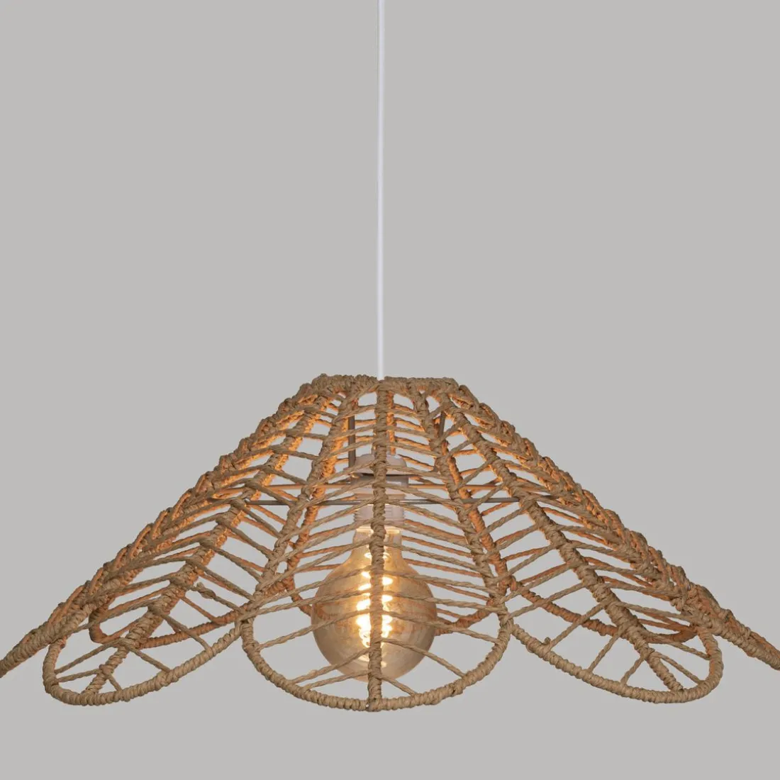 Suspension Corde Folk Naturel D 58