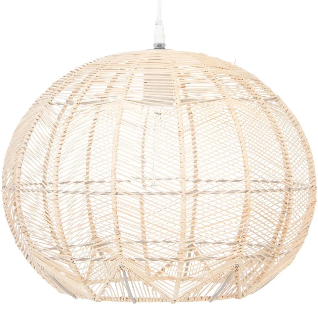 Suspension en rotin D38