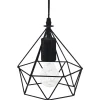 Suspension métal fil noir D19 H22
