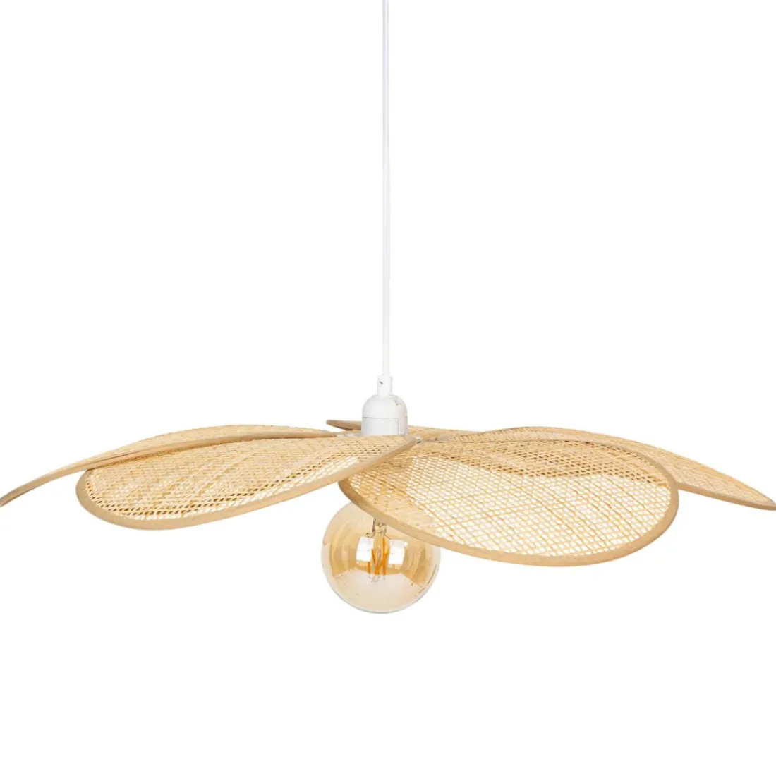 Suspension pétales Rym beige