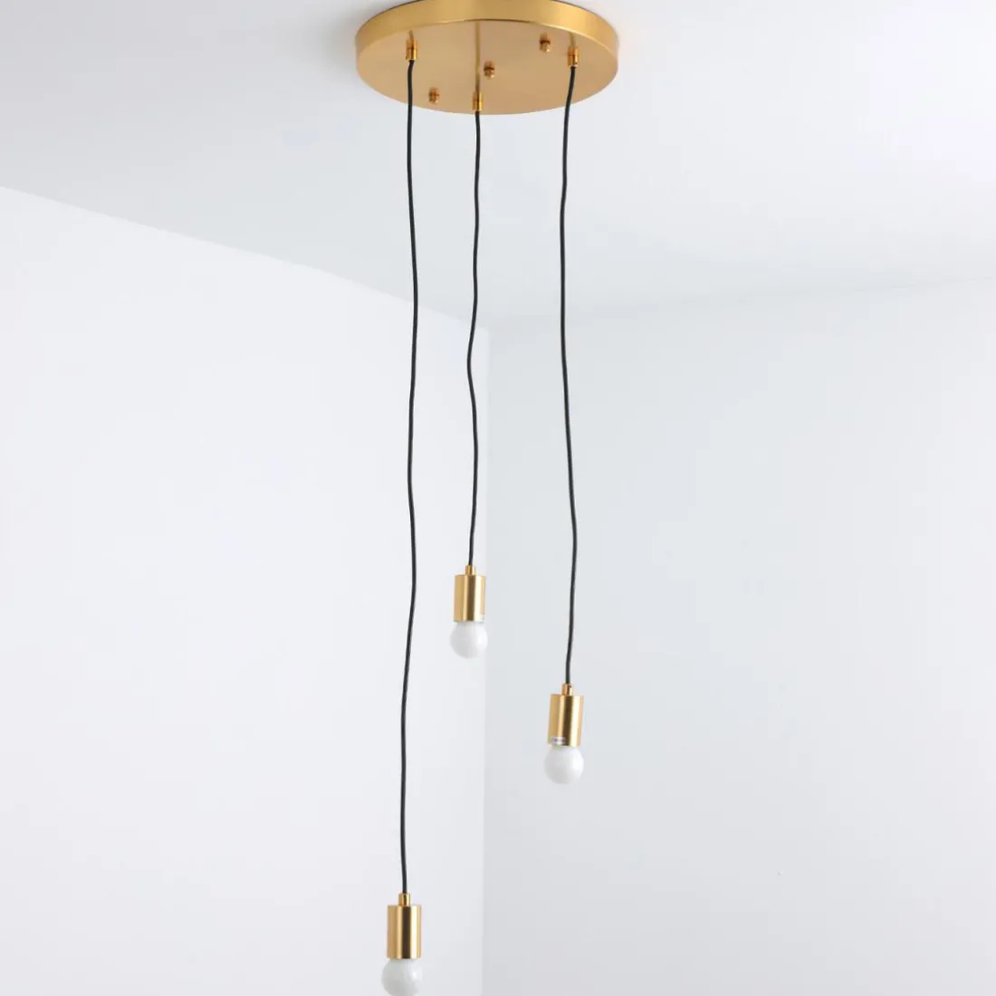 Suspension Triplado Métal Or