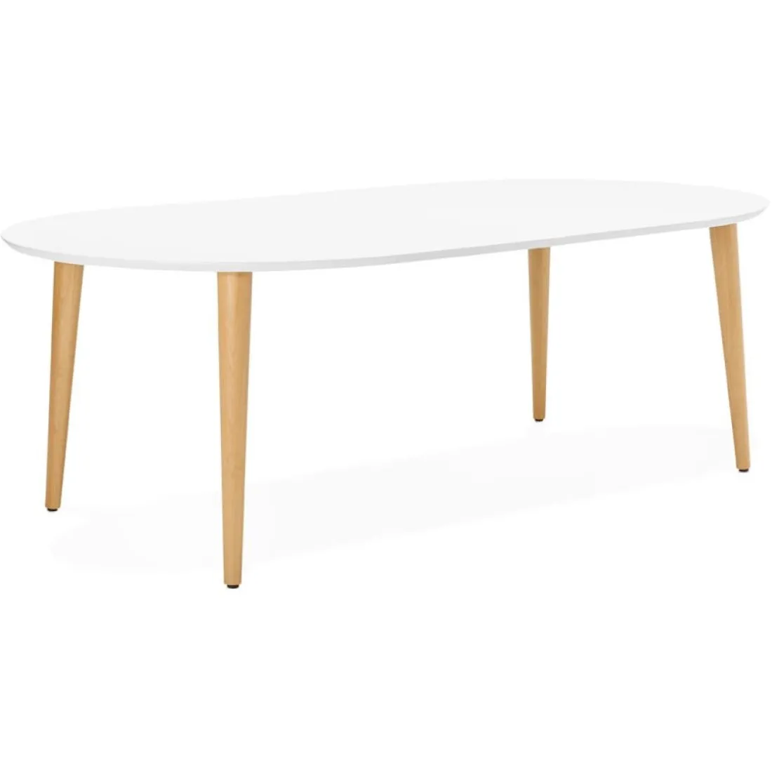 Table à dîner ronde extensible 'IGLOU' style scandinave