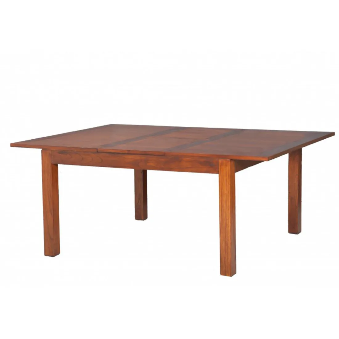 Table à manger Carrée Rallonge 140/50 x 140 cm - MELINDA