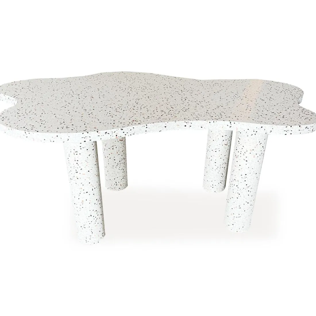 Table à manger forme nuage Lagoon Effet Terrazzo