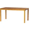 Table à manger intérieur extérieur 6 personnes en acacia Marron