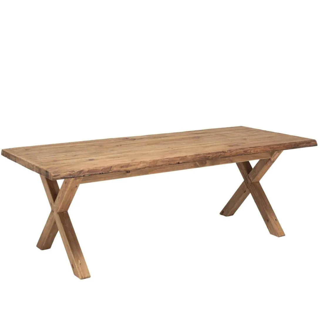 Table à manger rectangulaire bois Pin recyclé.