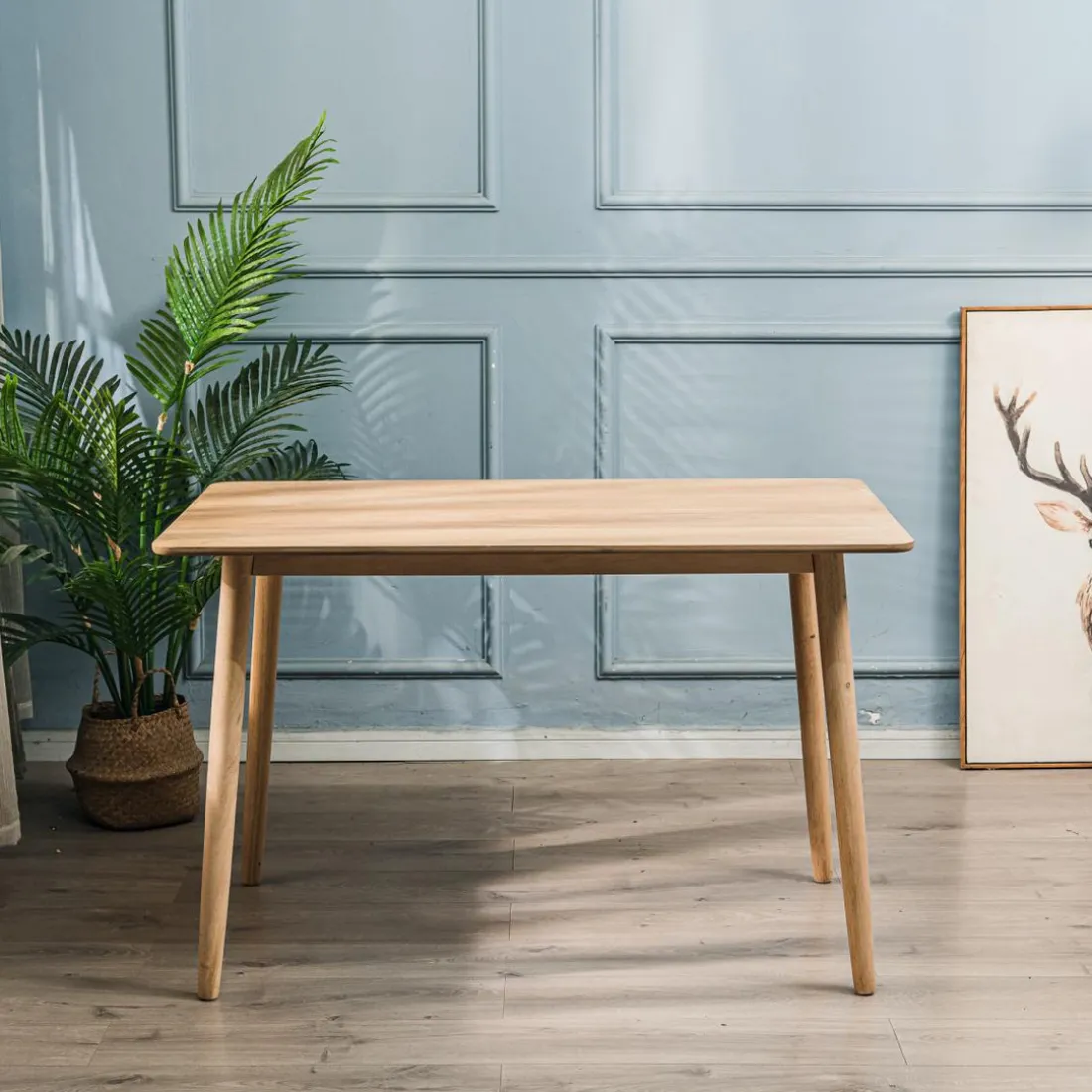 Table a Manger 4 Personnes (L120 cm) Rectangulaire Bois