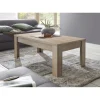 Table basse FIRENZE décor chene noyer