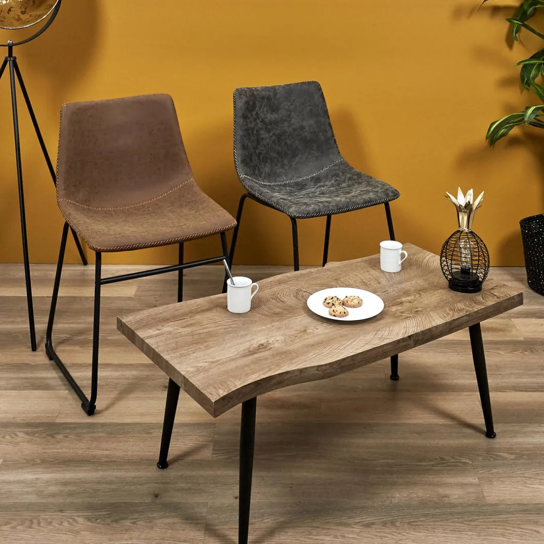 Table Basse FOREST Noir