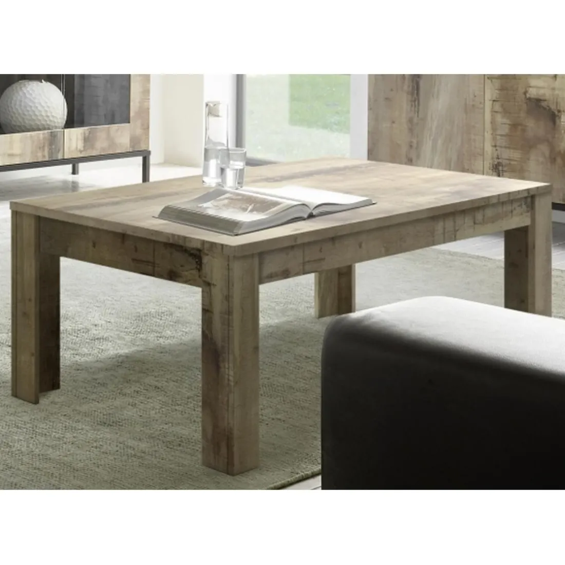 Table basse MANGO décor chene