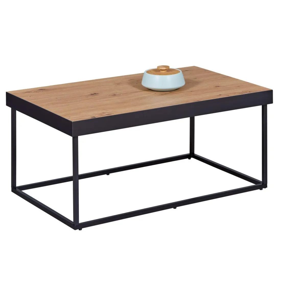 Table basse PASSIONE Artisan oak