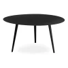 Table basse ronde Bipolart Métal Noir