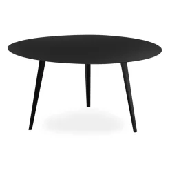 Table basse ronde Bipolart Métal Noir