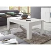 Table basse SKY laqué blanc mat