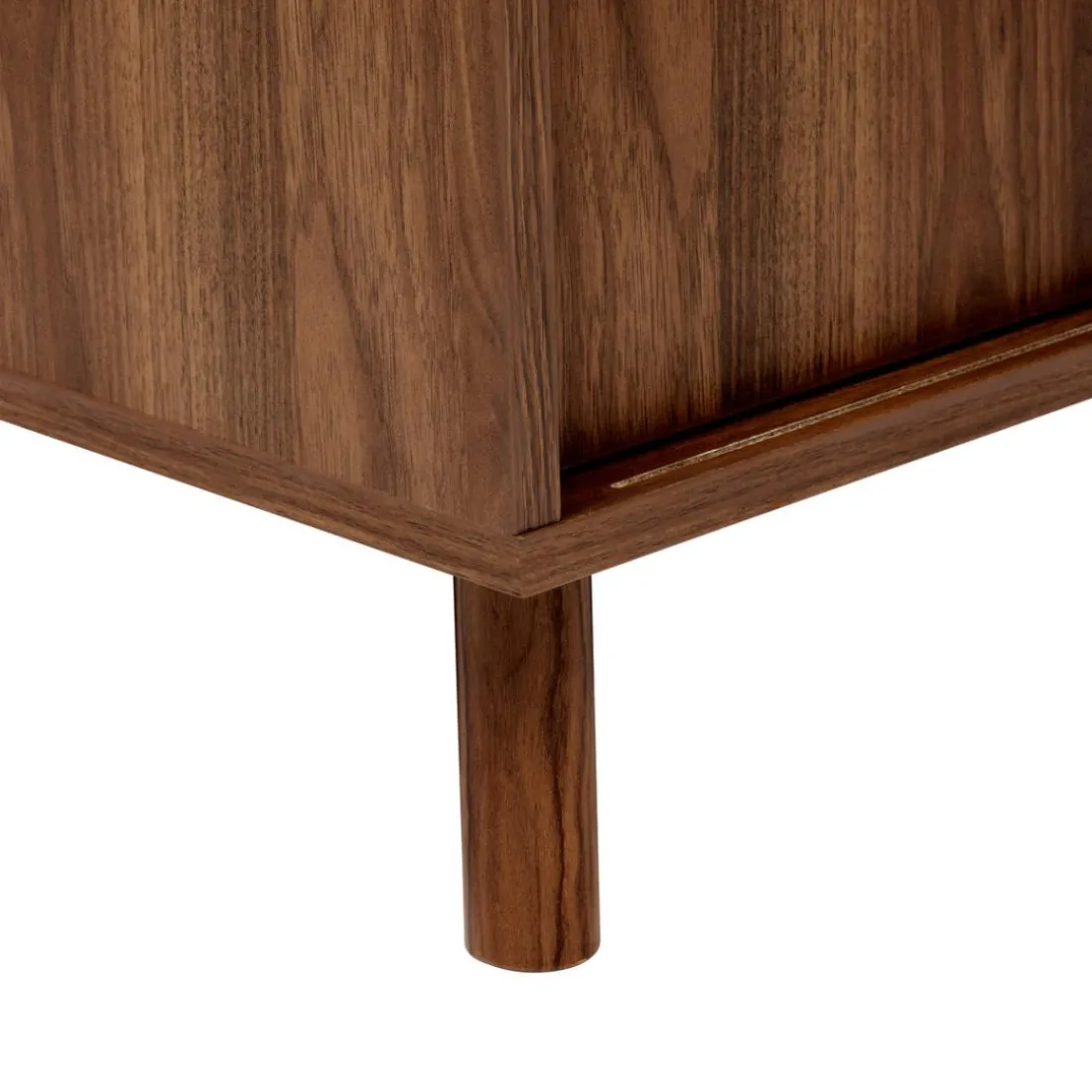 Table basse Slidy bois foncé