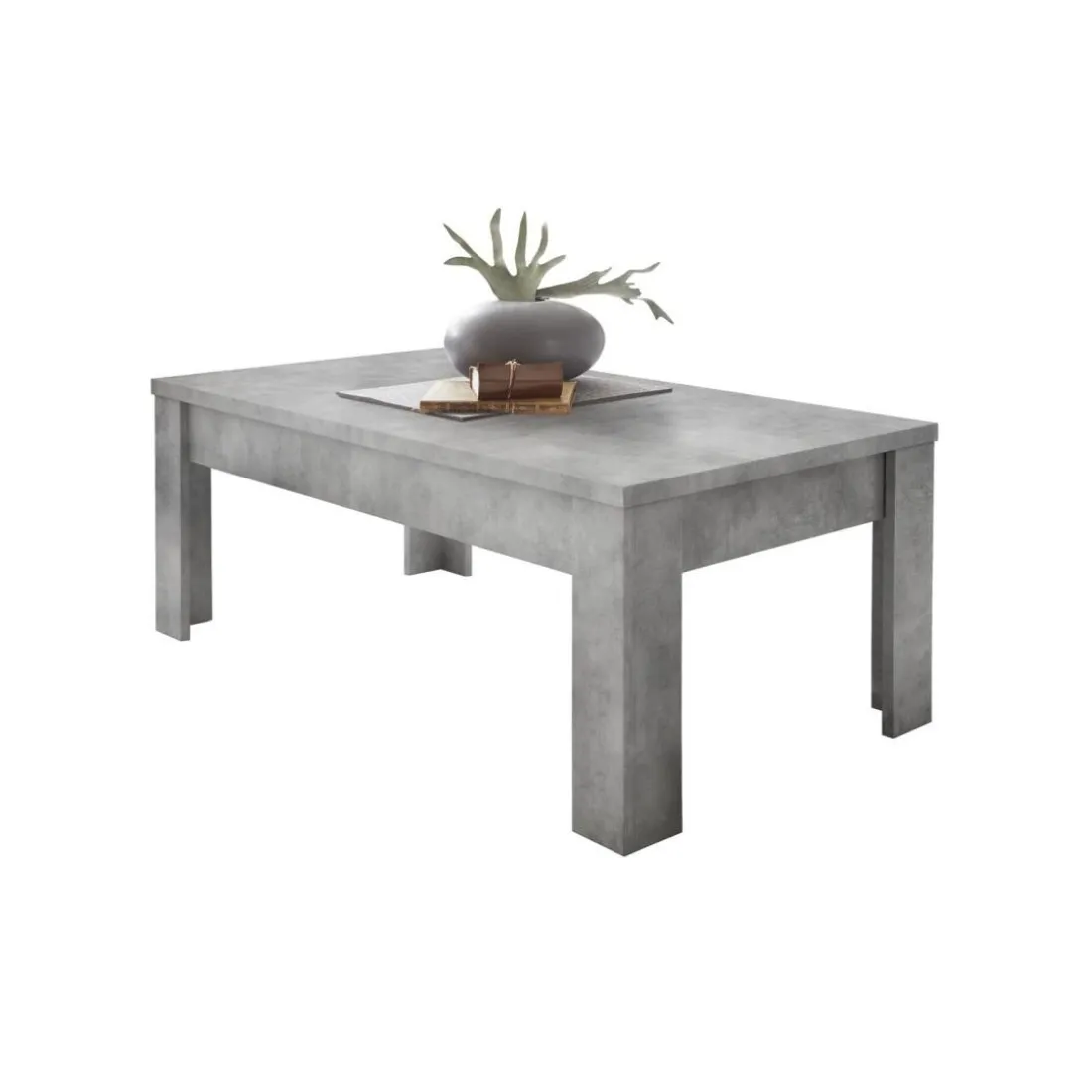 Table basse URBINO gris ciment