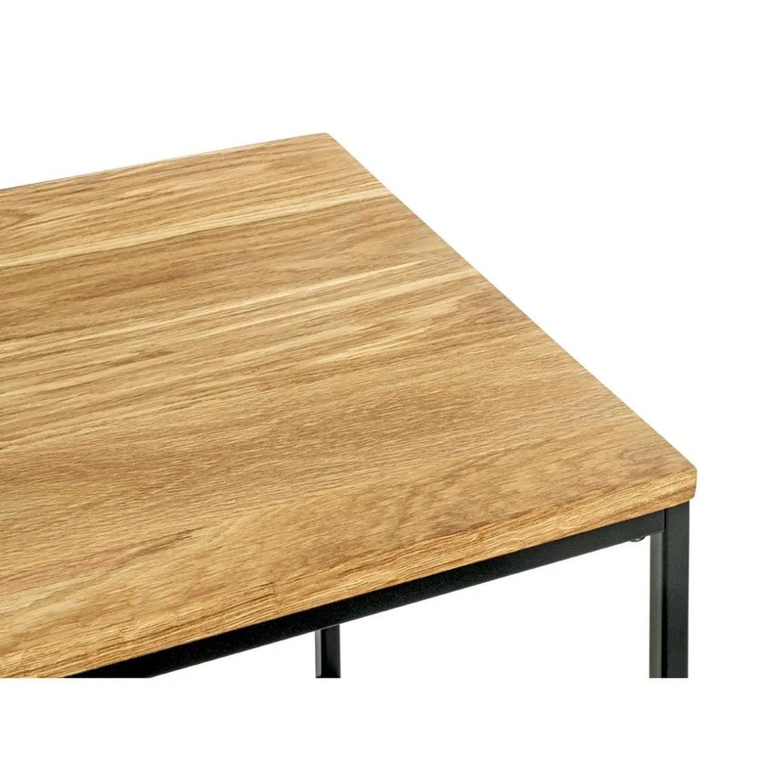 Table d'appoint carré plateau chène