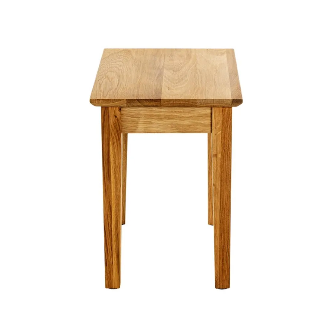 Table d'appoint en bois de chêne huilé H42 cm