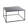 table d'appoint en métal laqué
