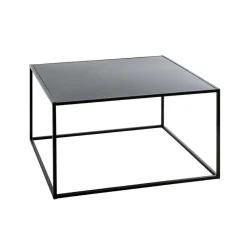 table d'appoint en métal laqué