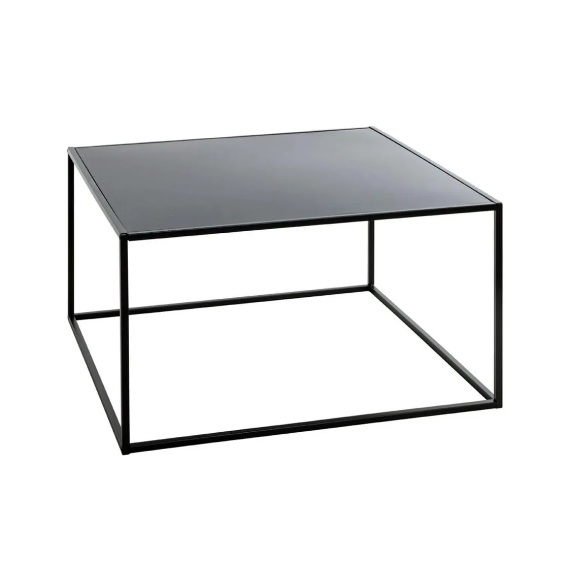 table d'appoint en métal laqué