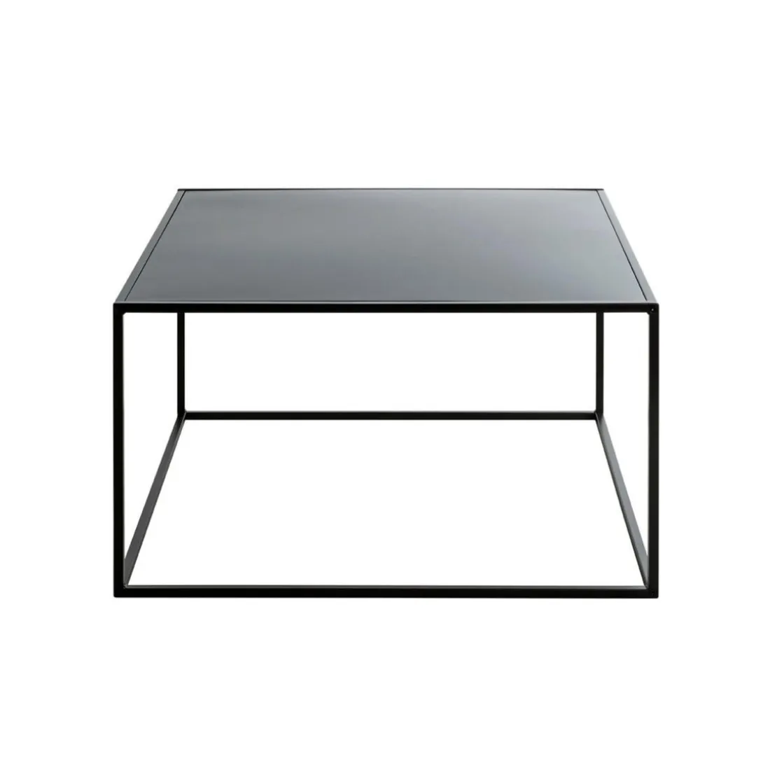 table d'appoint en métal laqué